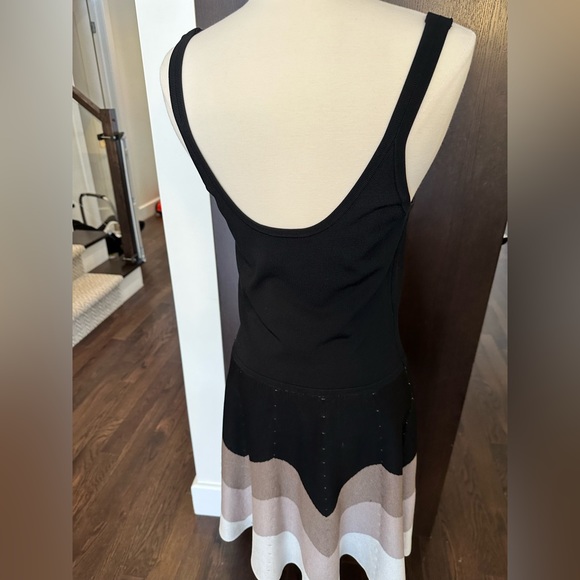 Parker multicolour black dress size large - Picture 4 of 4